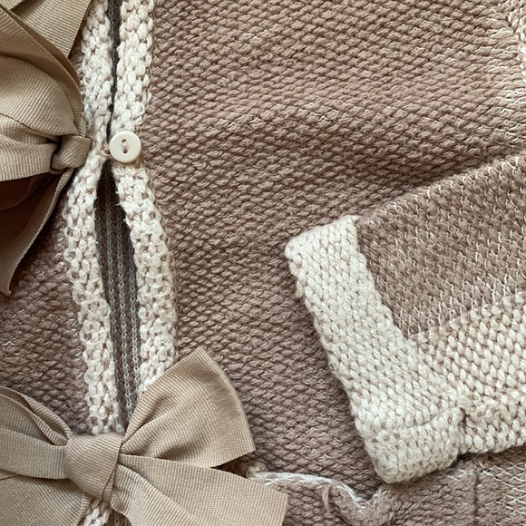 US4/5 Zara Girl 2-toned Cardigan - Picture 3 of 7